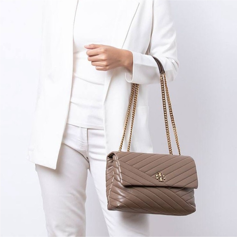 Tory Burch Kira chevron convertible bag
